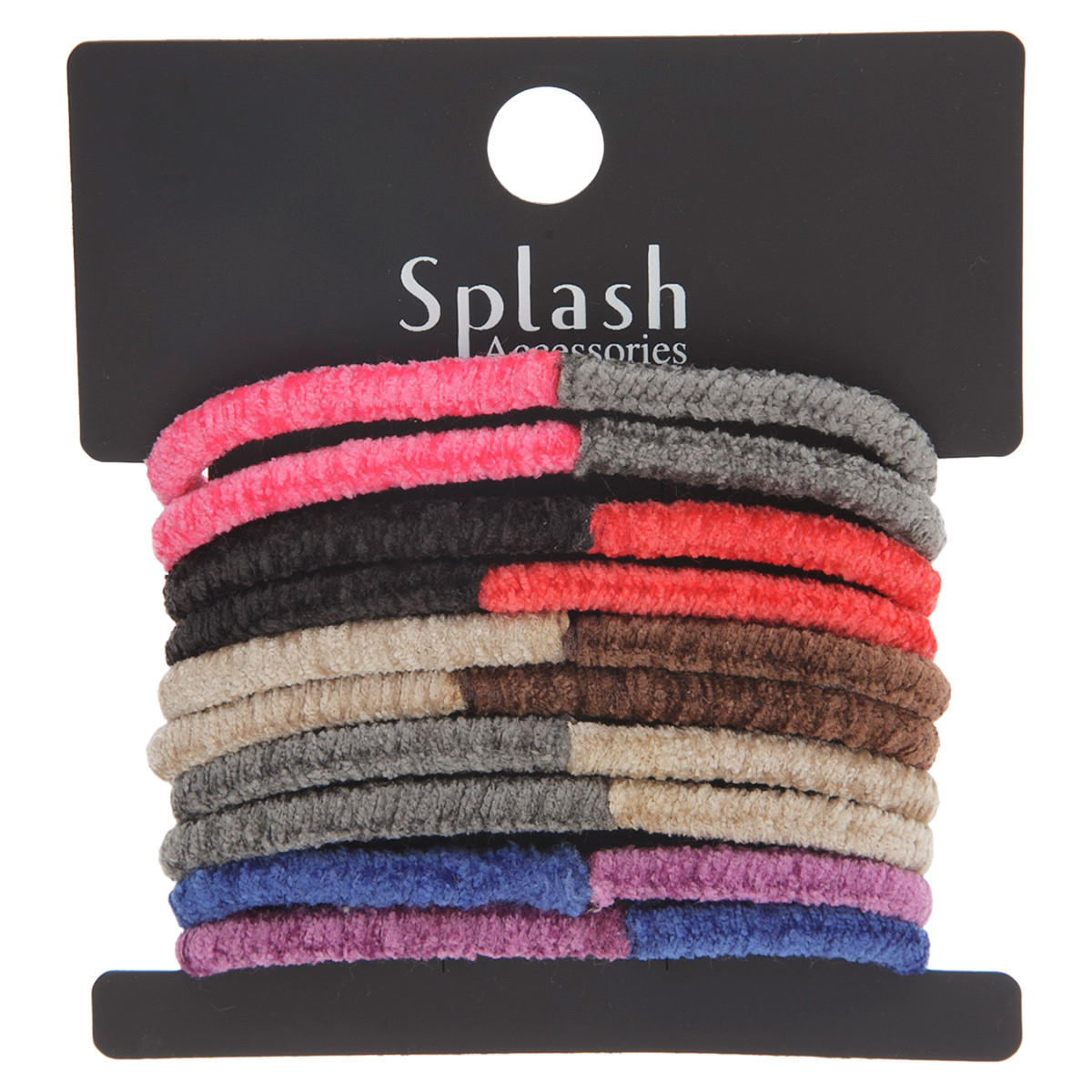 Plush Rubber Bands - Set of 10-women-hairaccessories-image-1