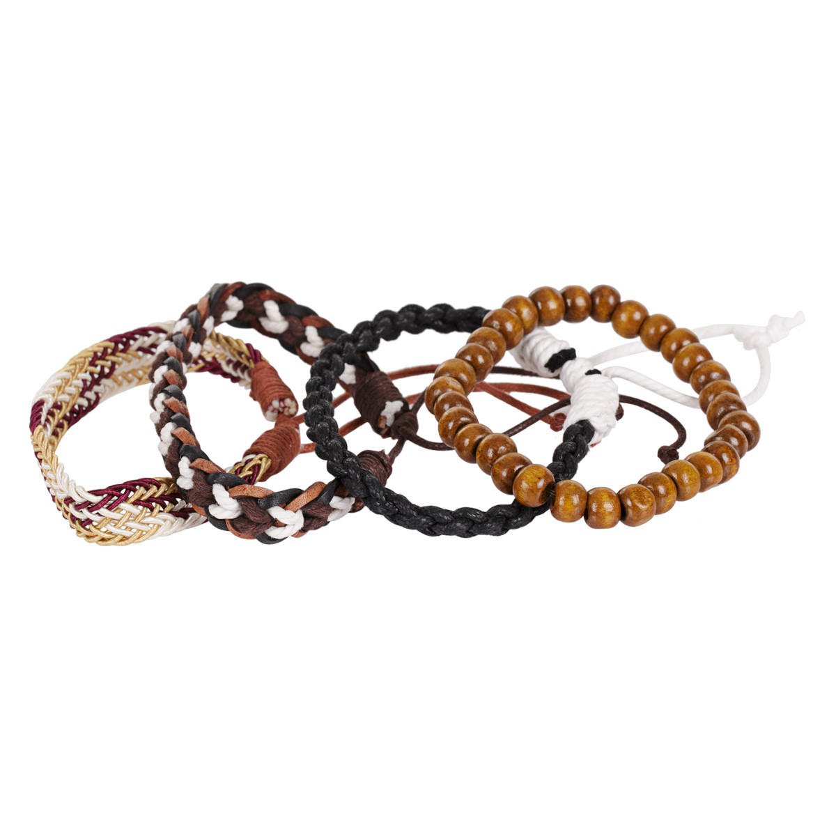 Braided Bracelet - Set of 4-women-watchesandjewellery-jewellery-banglesandbracelets-image-2