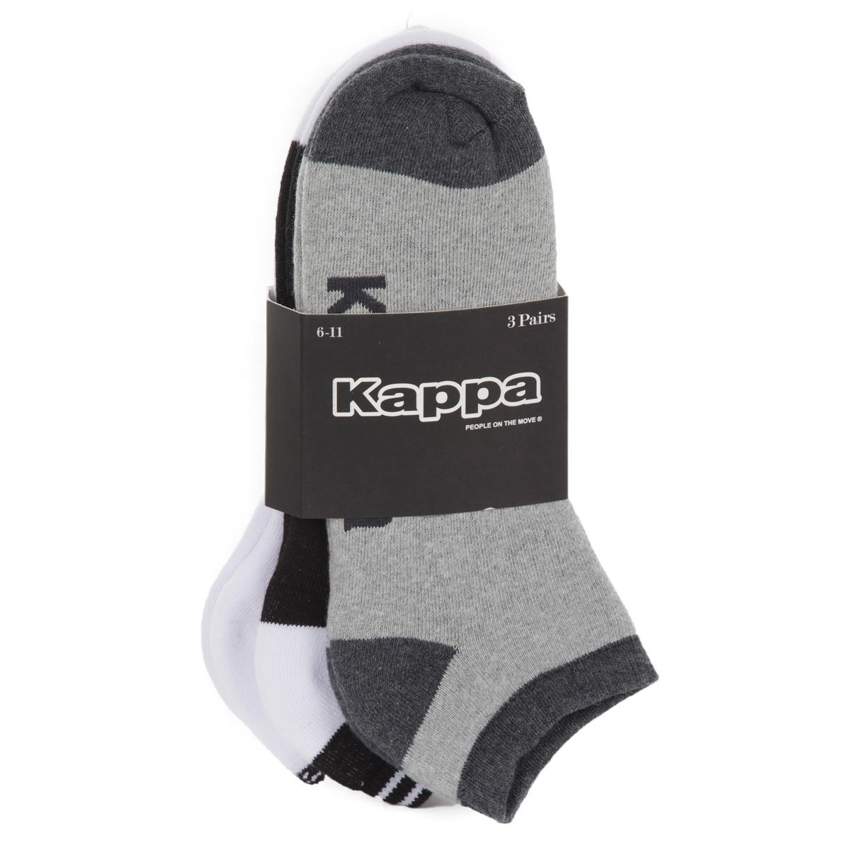 Kappa Ankle Socks - Pack of 3-men-socks-image-1