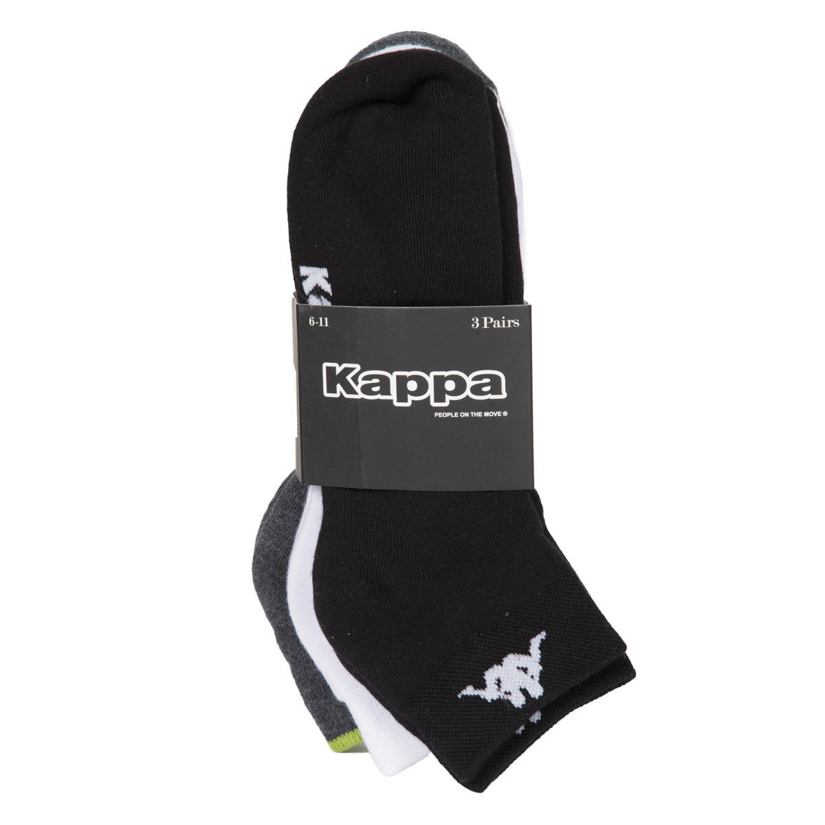 Kappa Ankle Socks - Pack of 3-men-socks-image-1
