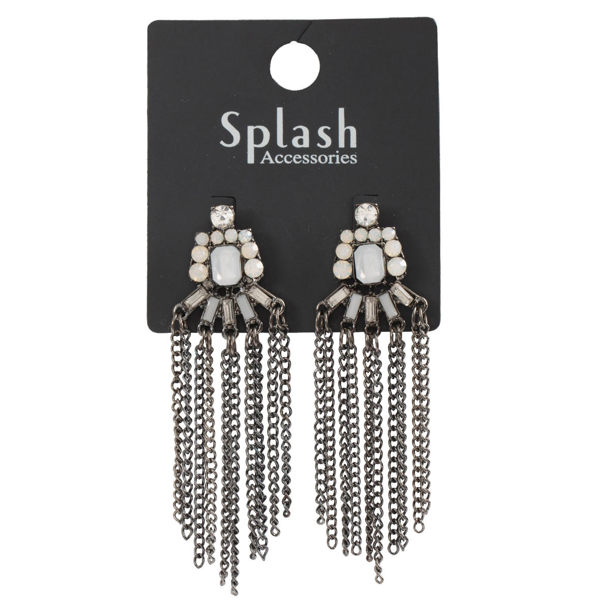 Diamante Chandelier Earrings-women-watchesandjewellery-jewellery-earrings-image-2
