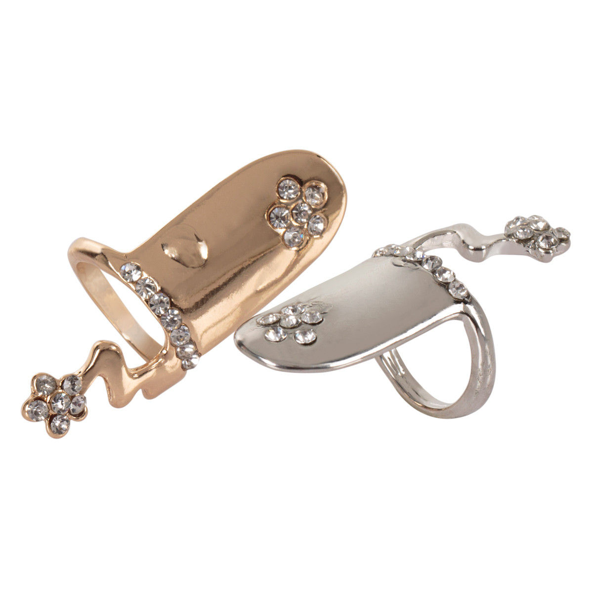 Studded Nail Rings - Set of 2-women-watchesandjewellery-jewellery-rings-image-2