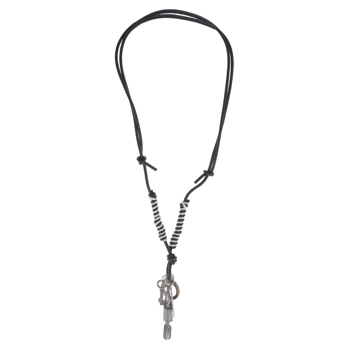 Twisted Chord Necklace-men-watchesandjewellery-necklacesandpendants-image-1