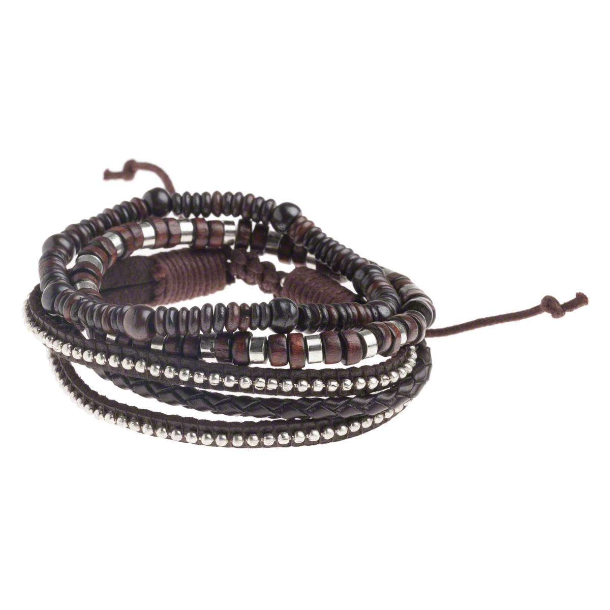 Beaded Bracelets- Set of 3-men-watchesandjewellery-bracelets-image-1