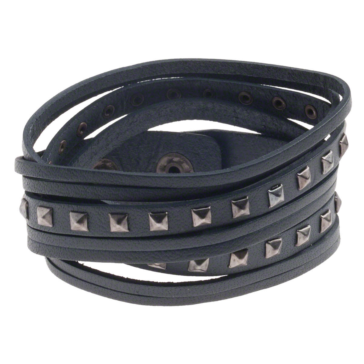 Leather Bracelet-men-watchesandjewellery-bracelets-image-1