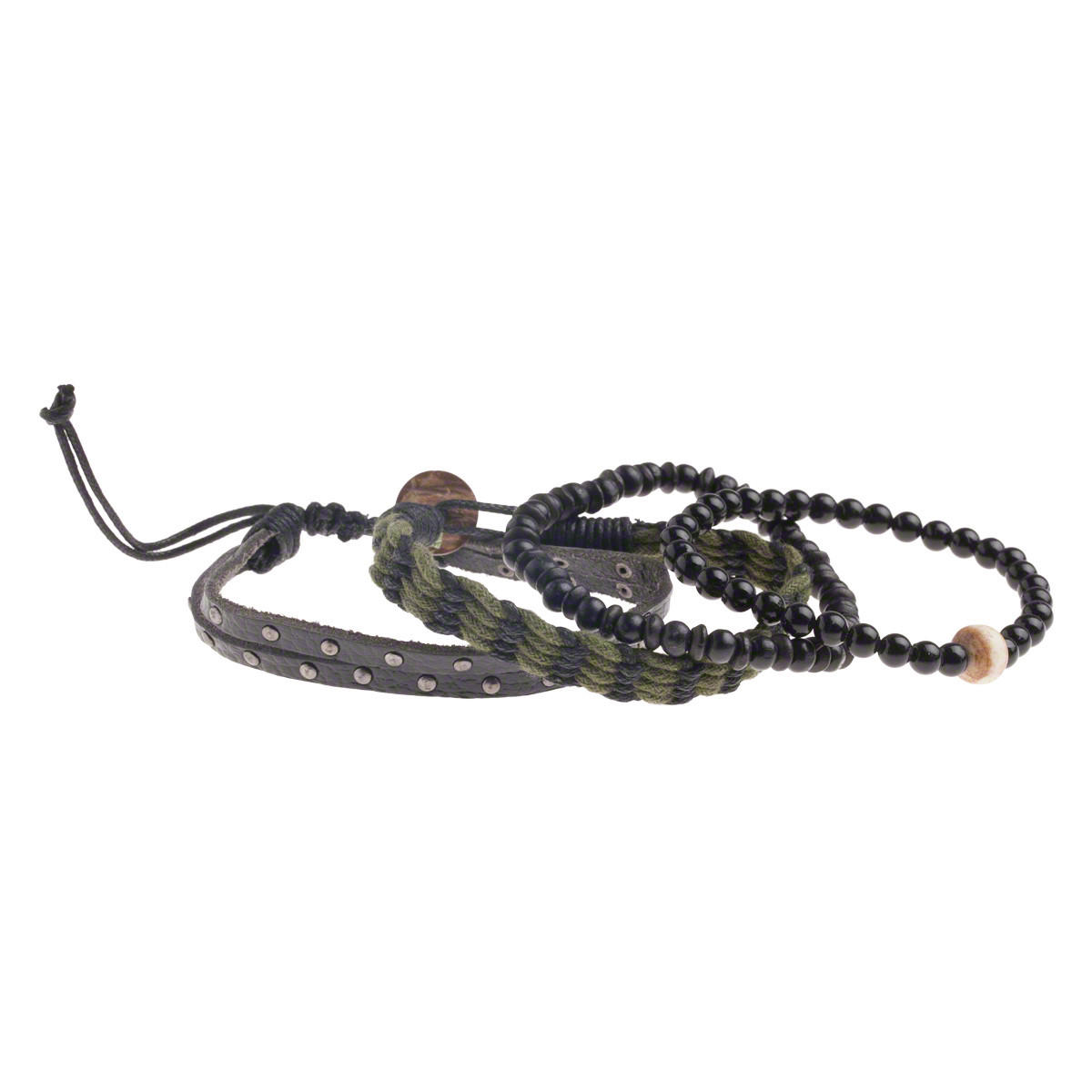 Beaded Bracelets- Set of 4-men-watchesandjewellery-bracelets-image-2