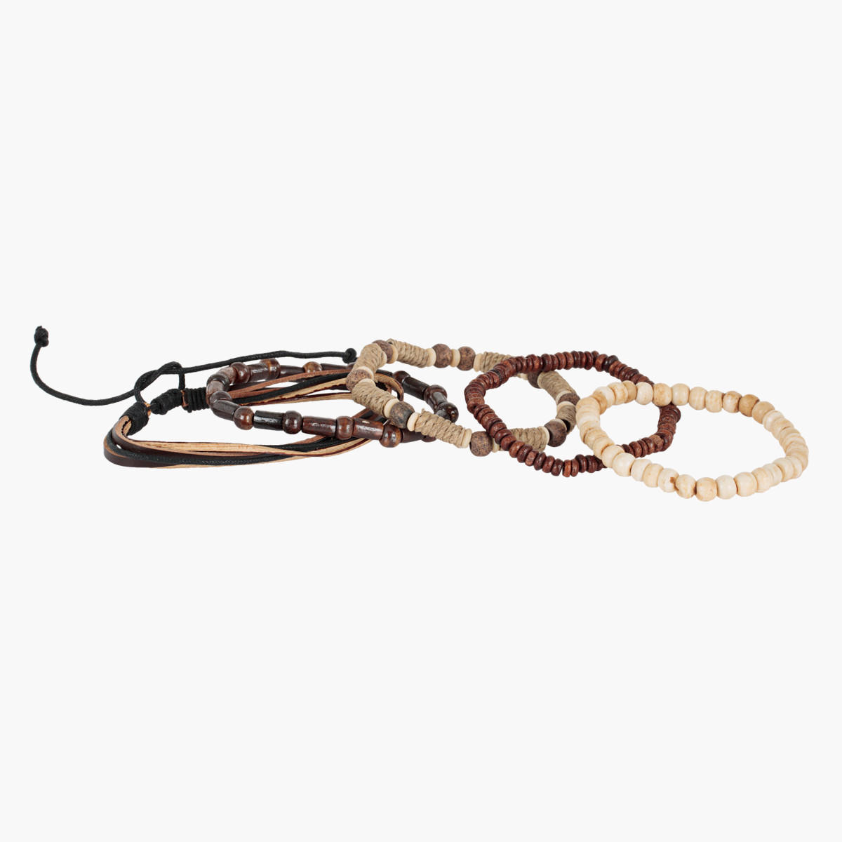 Beaded Bracelets- Set of 5-men-watchesandjewellery-bracelets-image-2
