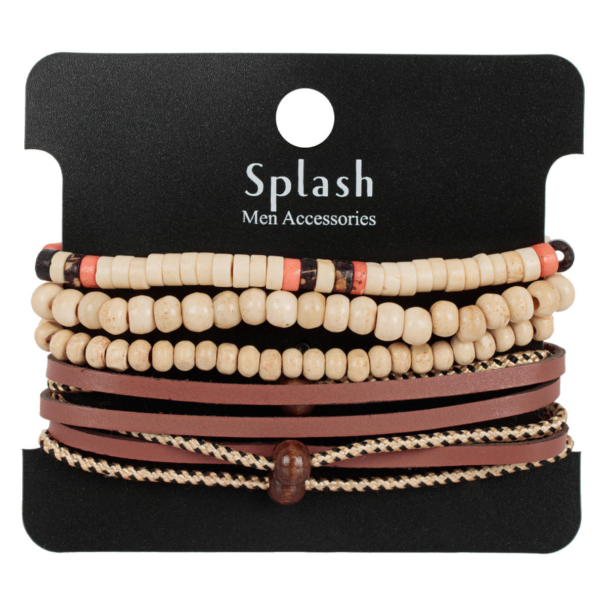 Beaded Bracelets- Set of 4-men-watchesandjewellery-bracelets-image-3