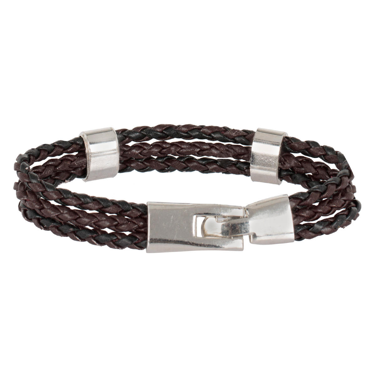 Leather Cord Bracelet-men-watchesandjewellery-bracelets-image-2
