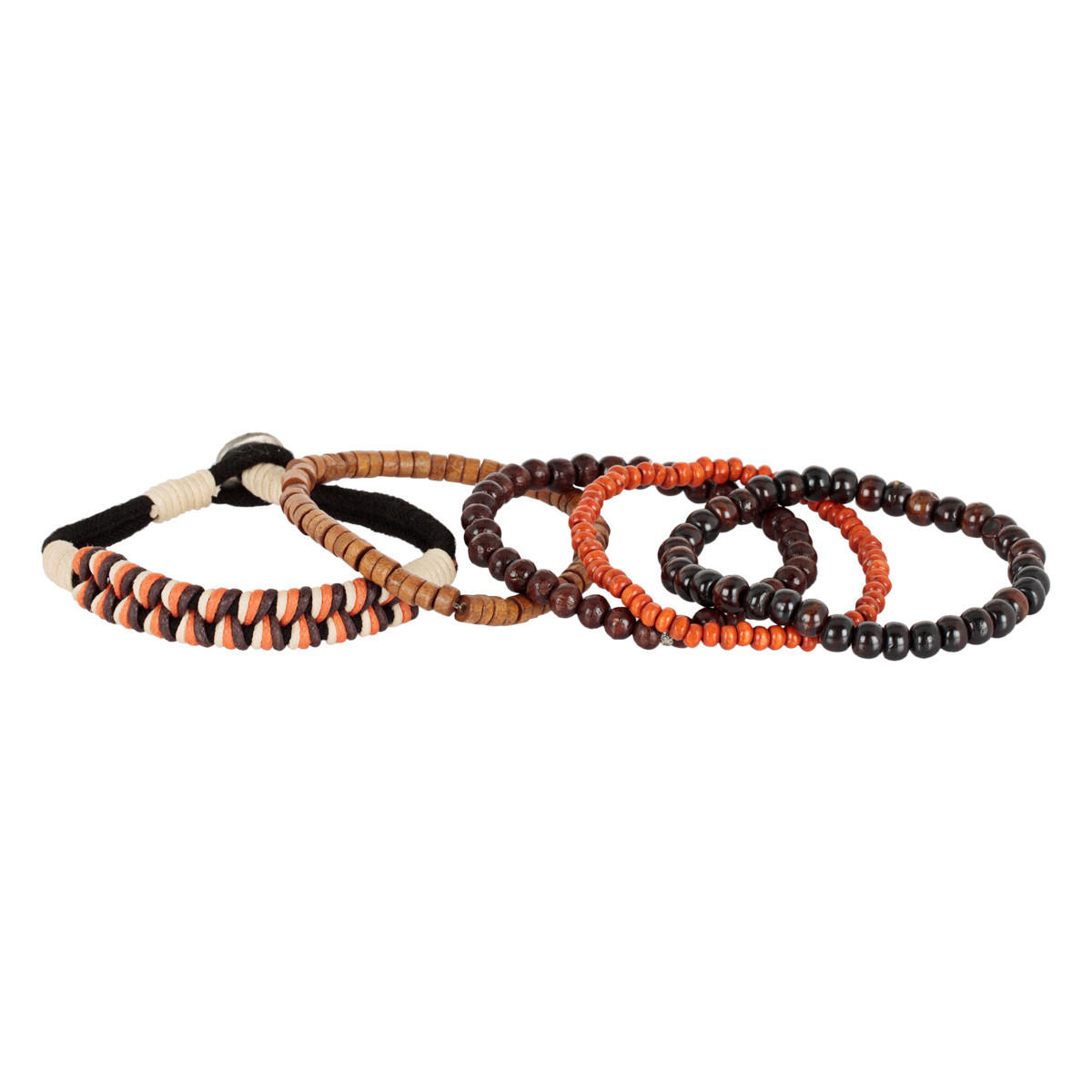 Beaded Bracelets- Set of 5-men-watchesandjewellery-bracelets-image-2