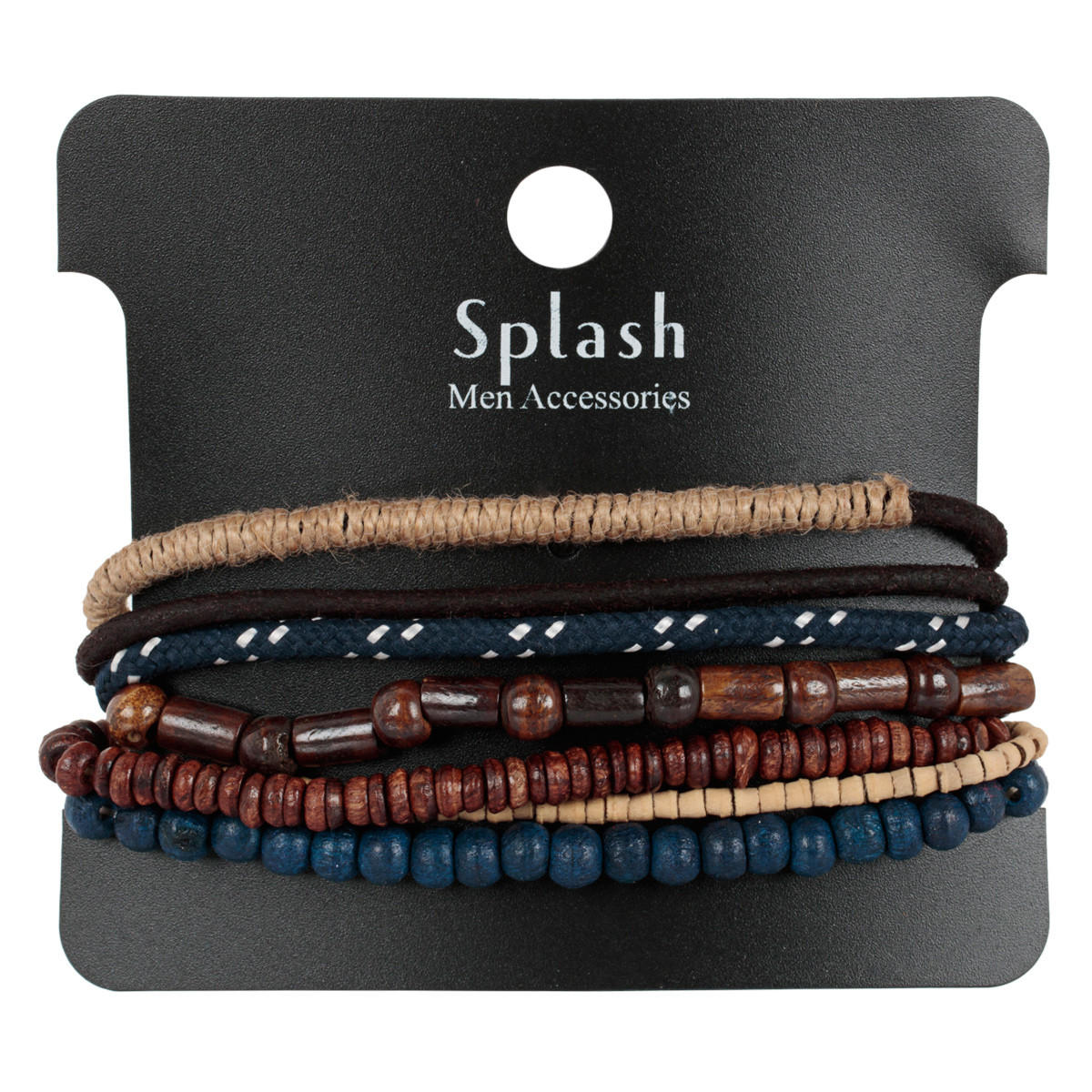Beaded Bracelets- Set of 5-men-watchesandjewellery-bracelets-image-3
