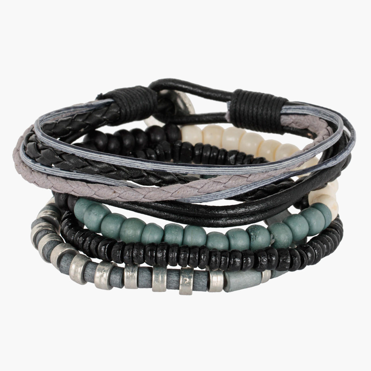 Beaded Bracelets- Set of 4-men-watchesandjewellery-bracelets-image-1