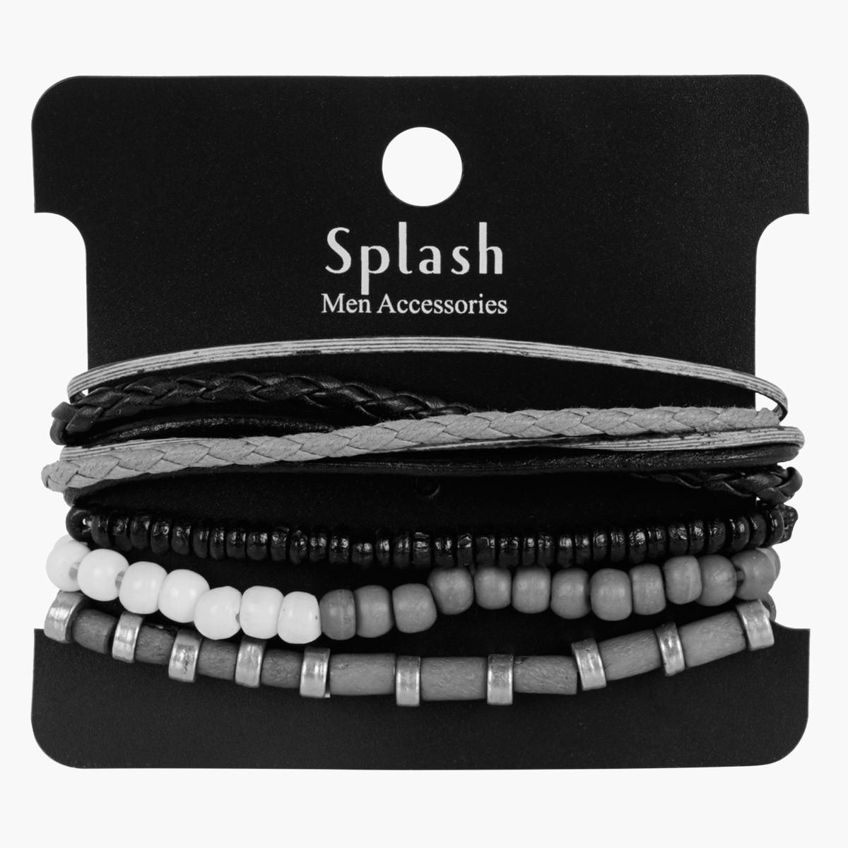 Beaded Bracelets- Set of 4-men-watchesandjewellery-bracelets-image-3
