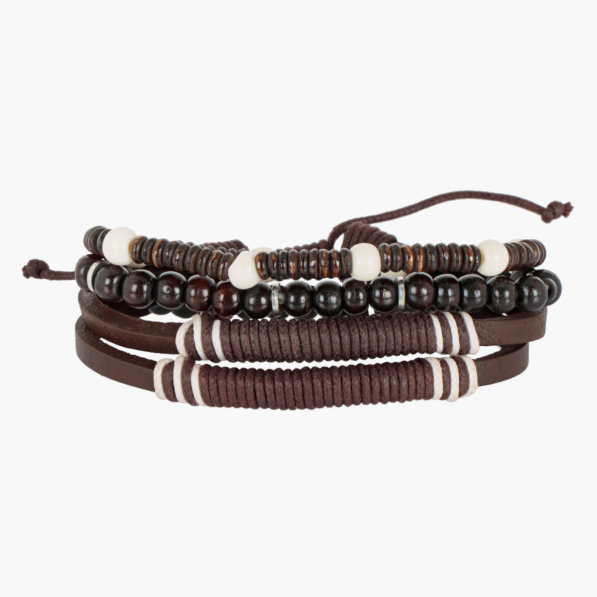 Beaded Bracelets- Set of 3-men-watchesandjewellery-bracelets-image-3