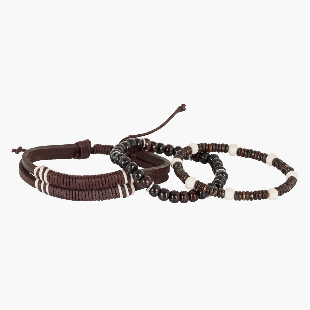 Beaded Bracelets- Set of 3-men-watchesandjewellery-bracelets-image-2
