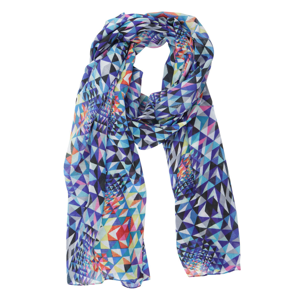 Geometric 3D Printed Scarf-women-clothingaccessories-scarves-image-1