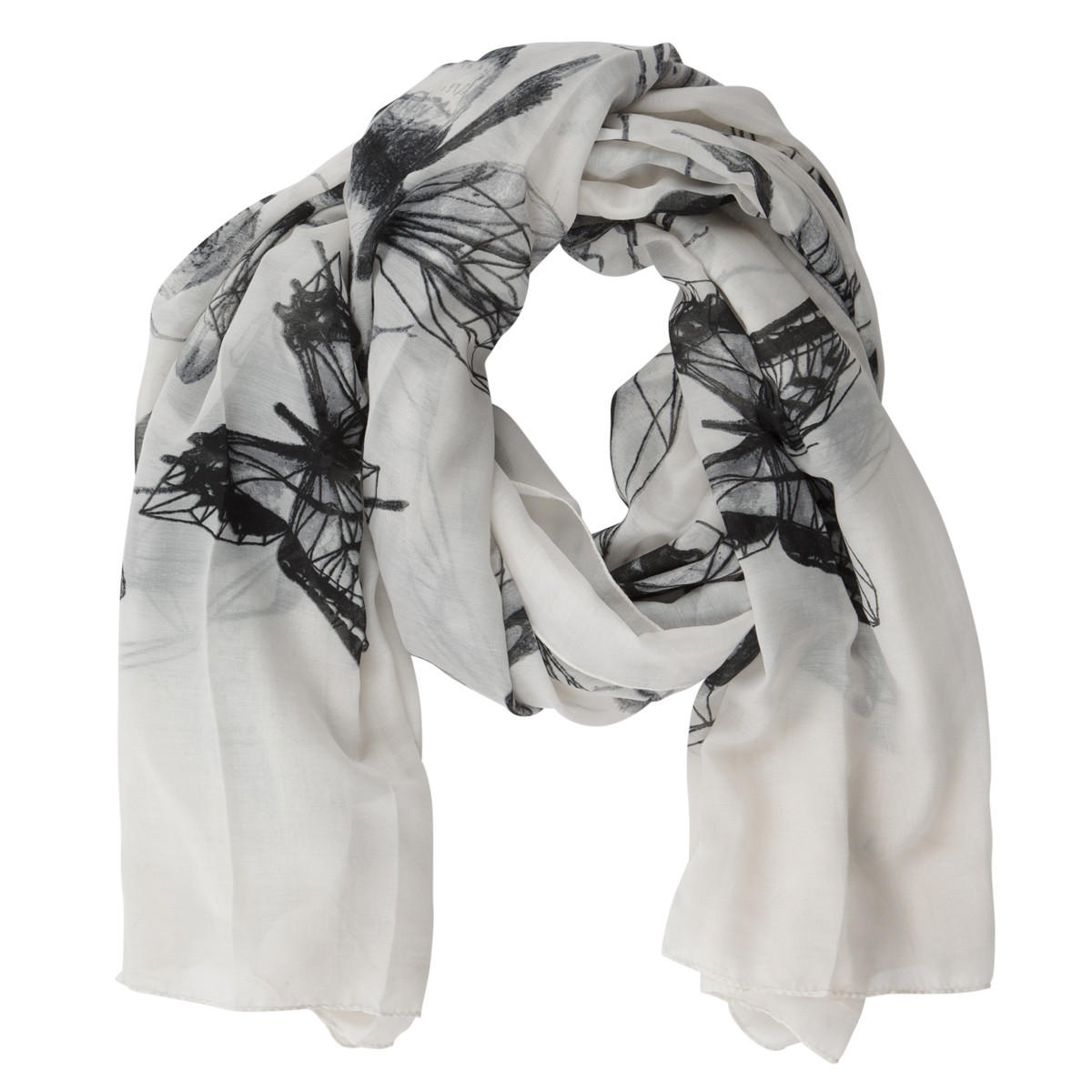 Butterfly Printed Scarf-women-clothingaccessories-scarves-image-1