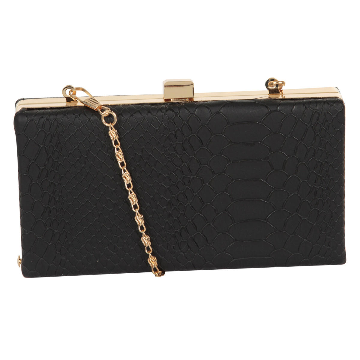 Croc Textured Box Clutch-women-bagsandwallets-handbags-image-3