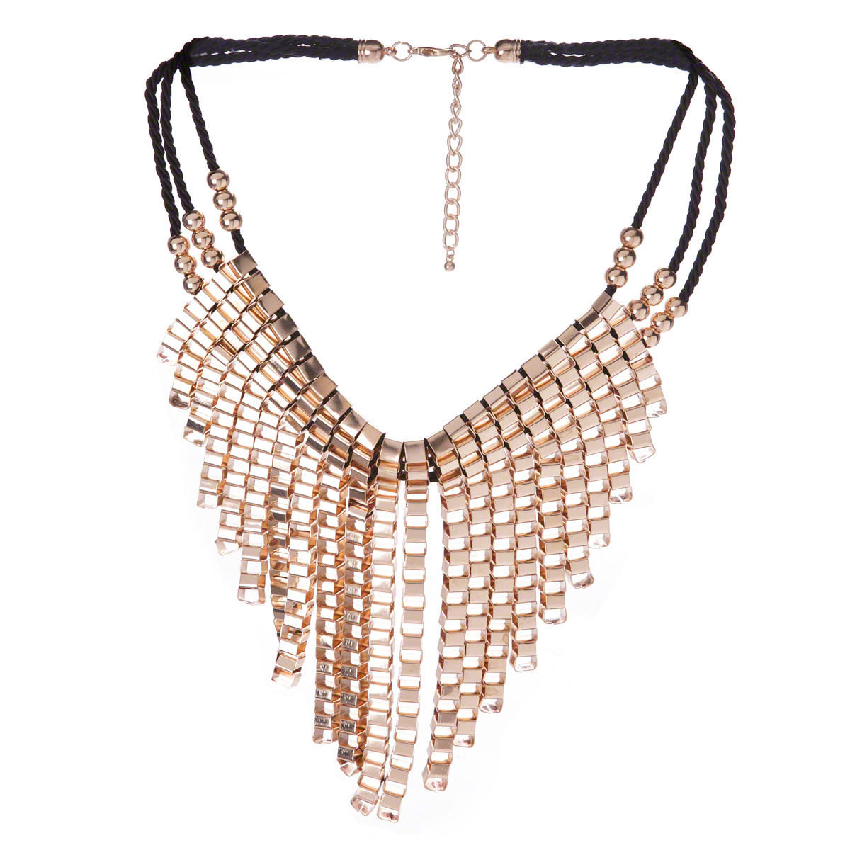 Fringed Chain Necklace-women-watchesandjewellery-jewellery-necklacesandpendants-image-1