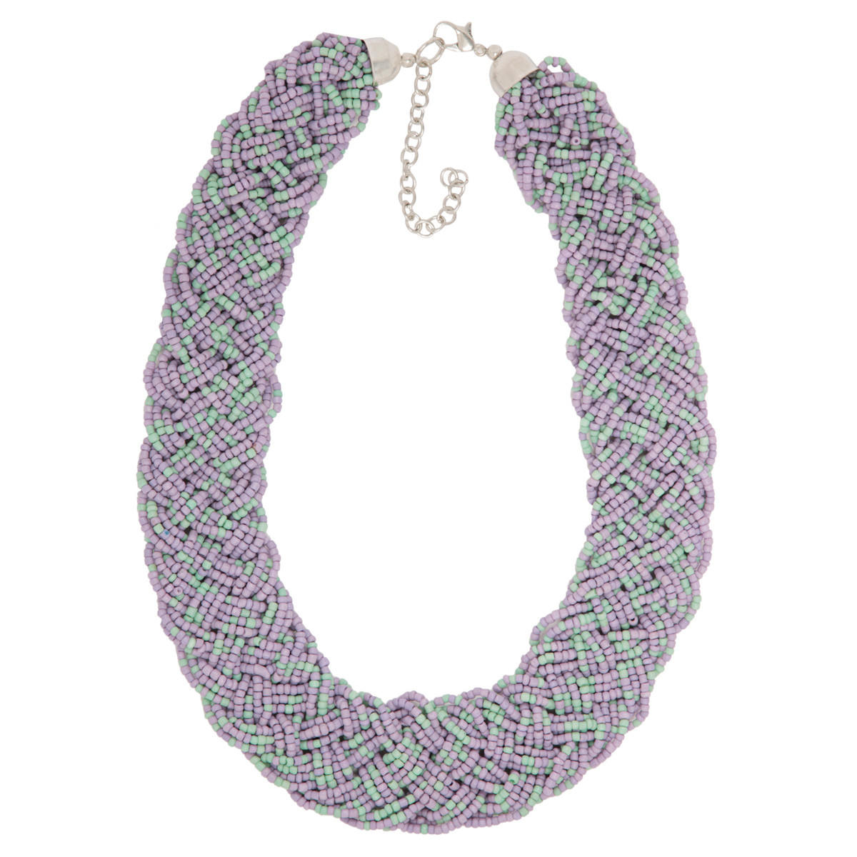 Beaded Braided Necklace-women-watchesandjewellery-jewellery-necklacesandpendants-image-1