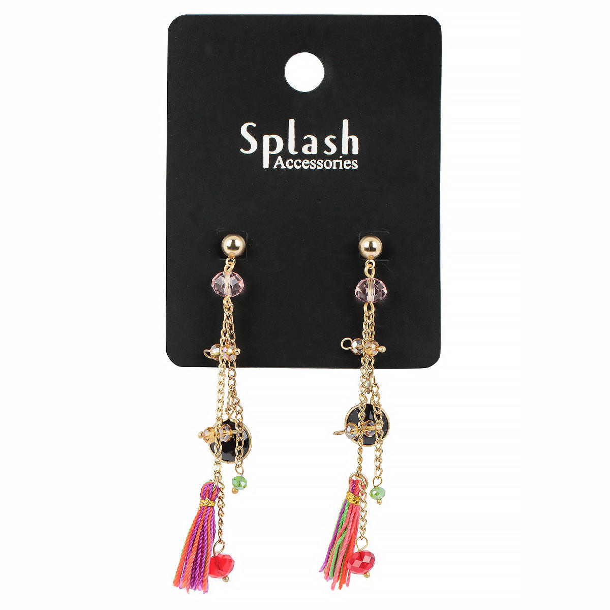 Tassel Chain Earrings-women-watchesandjewellery-jewellery-earrings-image-1