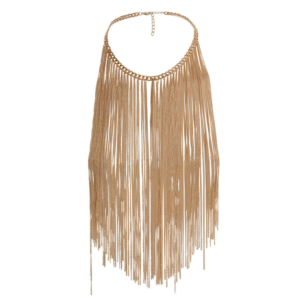 Fringed Chain Necklace-women-watchesandjewellery-jewellery-necklacesandpendants-image-1