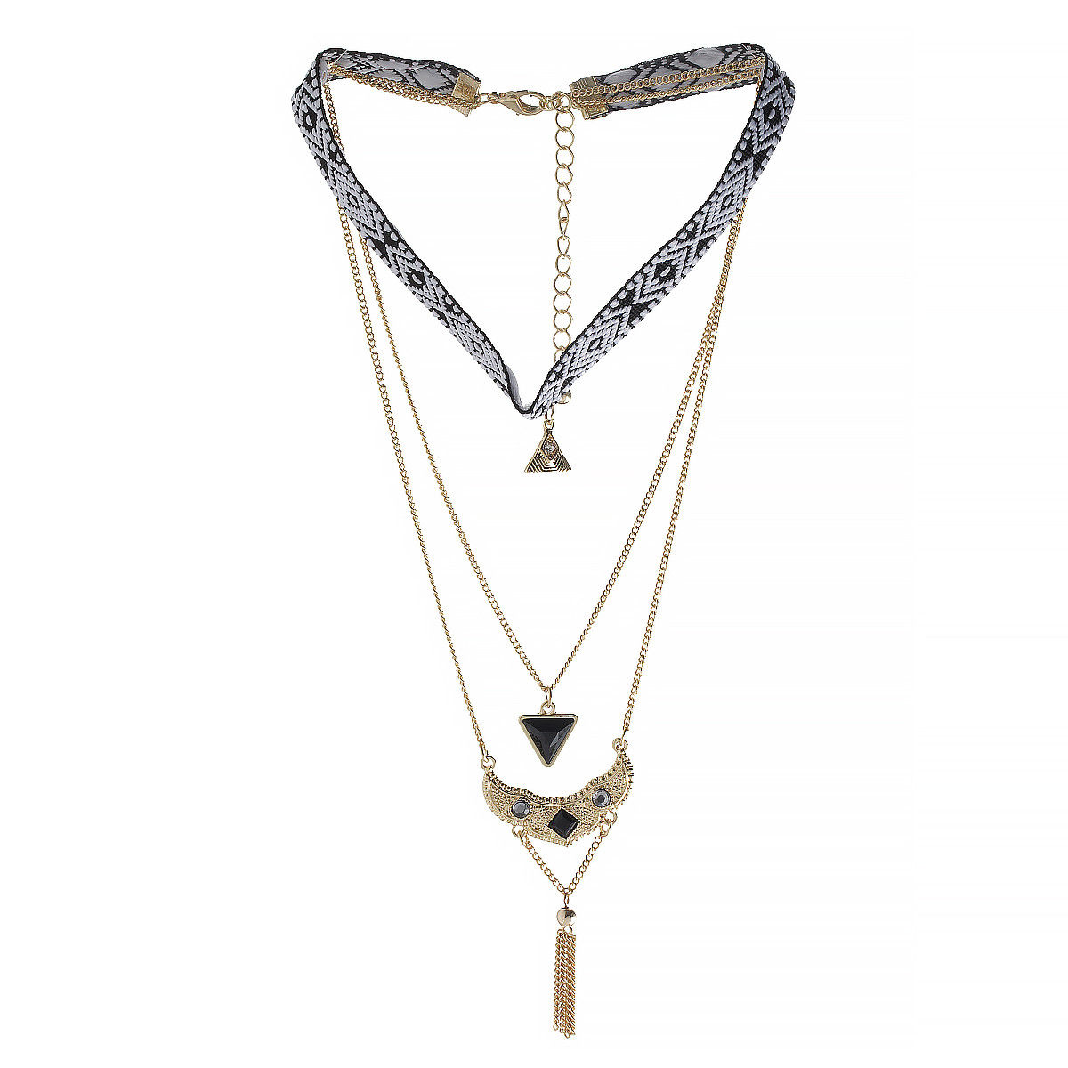 Multi-chain Necklace-women-watchesandjewellery-jewellery-necklacesandpendants-image-1