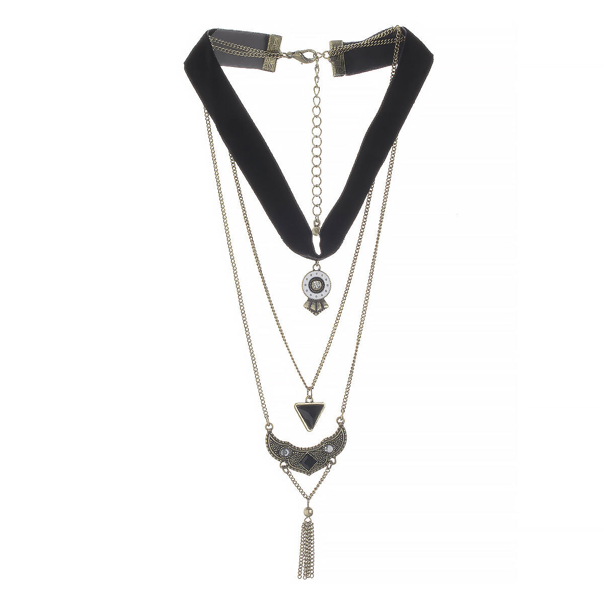 Multi-chain Necklace-women-watchesandjewellery-jewellery-necklacesandpendants-image-1