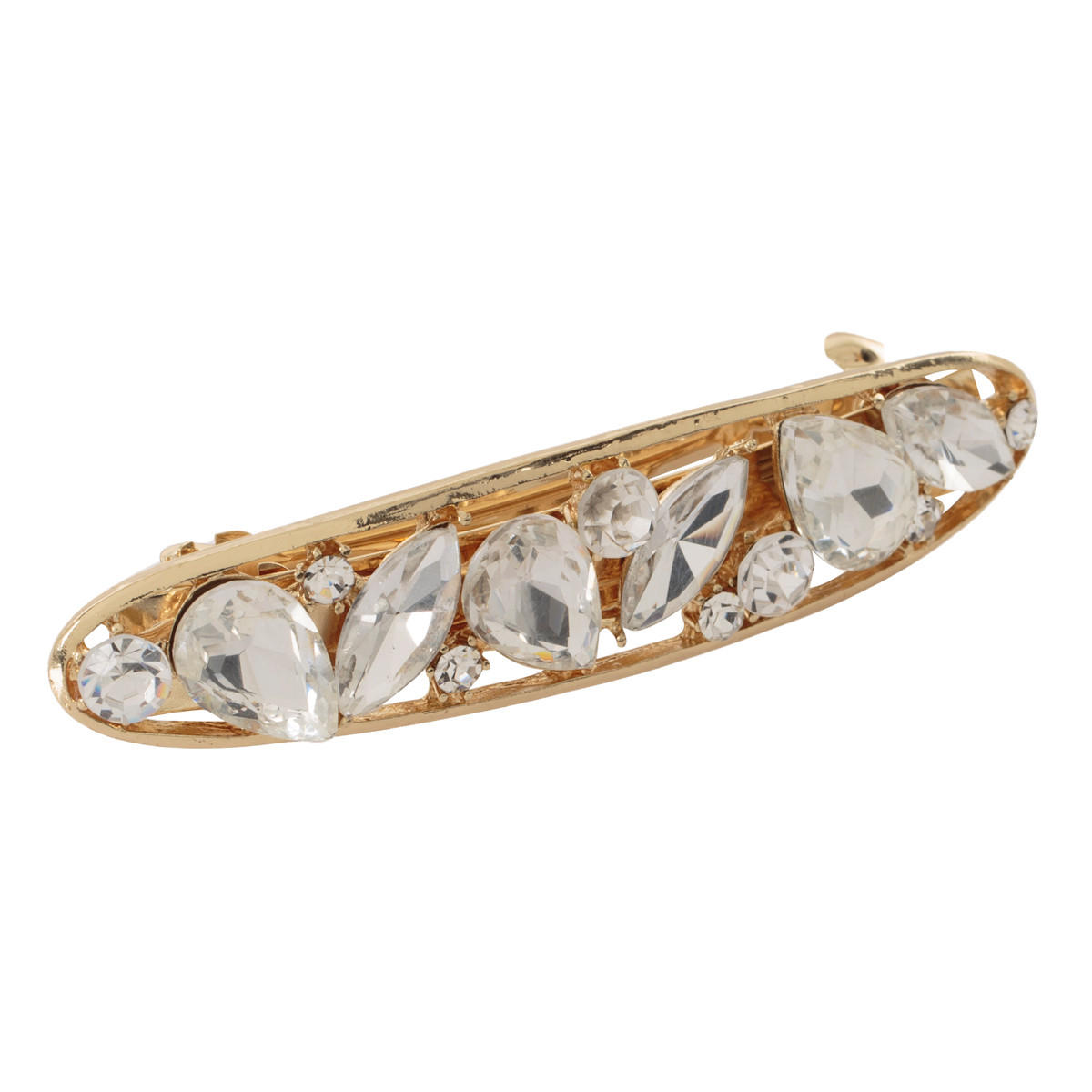 Diamante Embellished Hair Clip-women-hairaccessories-image-2