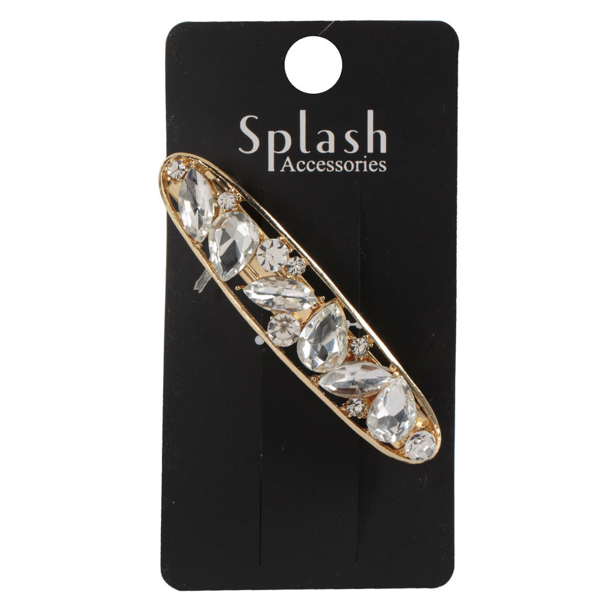 Diamante Embellished Hair Clip-women-hairaccessories-image-1