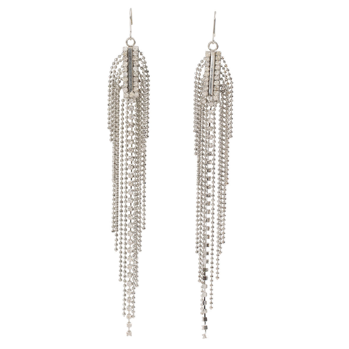 Chain Drop Earrings-women-watchesandjewellery-jewellery-earrings-image-2