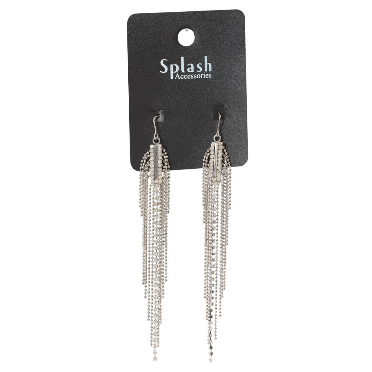Chain Drop Earrings-women-watchesandjewellery-jewellery-earrings-image-1