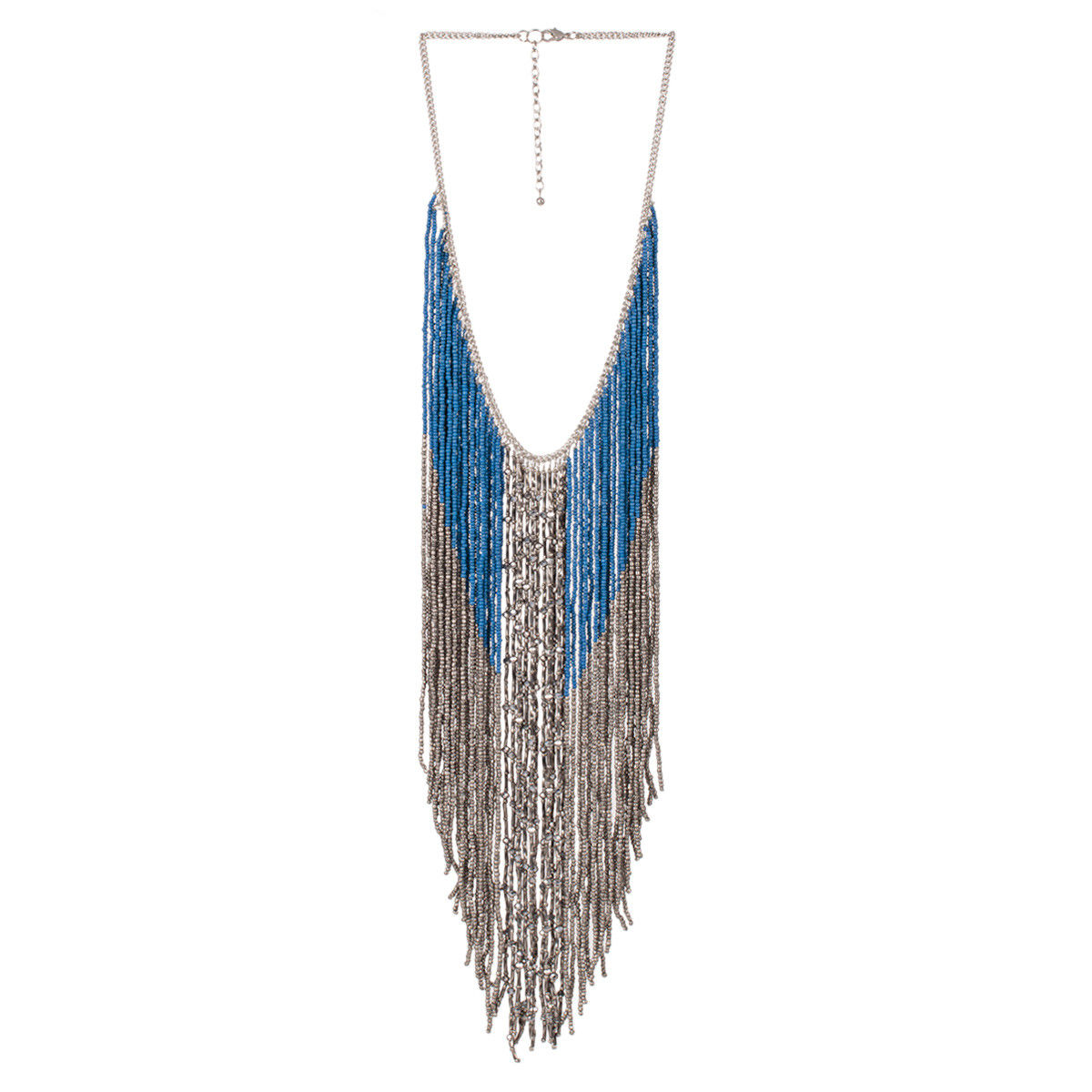 Beaded Tassel Chain Neckace-women-watchesandjewellery-jewellery-necklacesandpendants-image-1