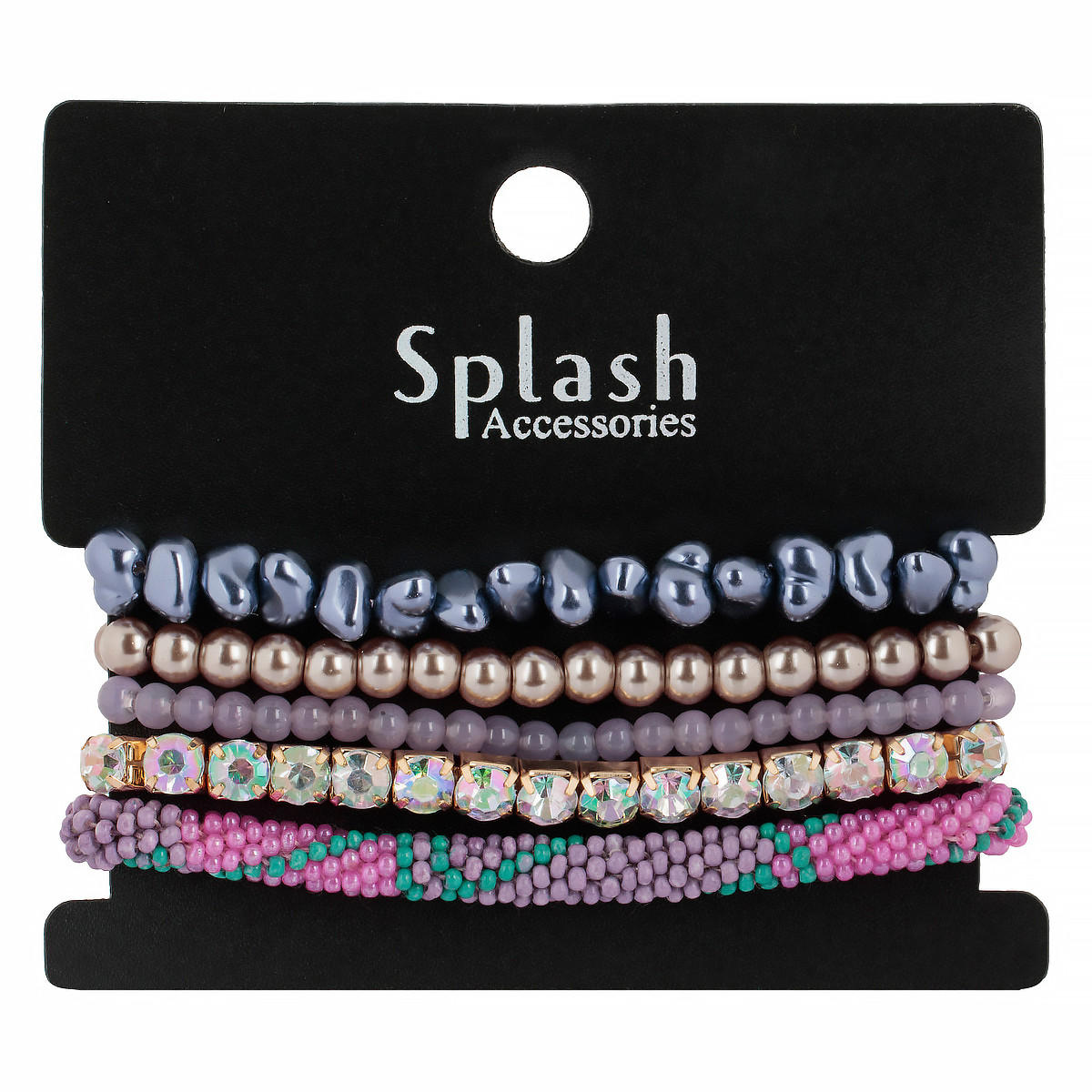 Beaded Charm Bracelets- Set of 5-women-watchesandjewellery-jewellery-banglesandbracelets-image-3