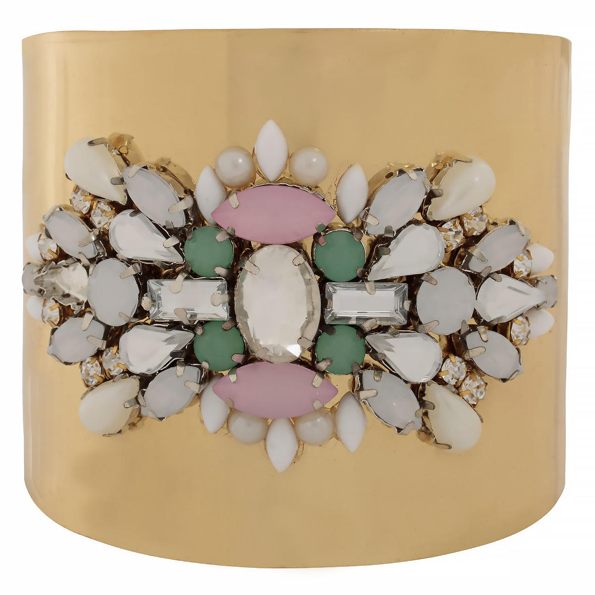 Diamante Encrusted Cuff-women-watchesandjewellery-jewellery-banglesandbracelets-image-2