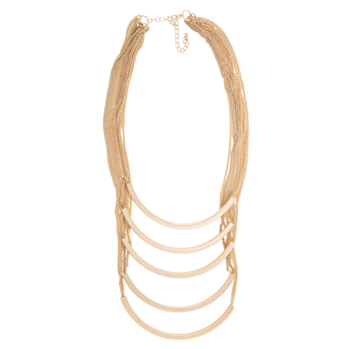 Curved Bar Tier Necklace-women-watchesandjewellery-jewellery-necklacesandpendants-image-1