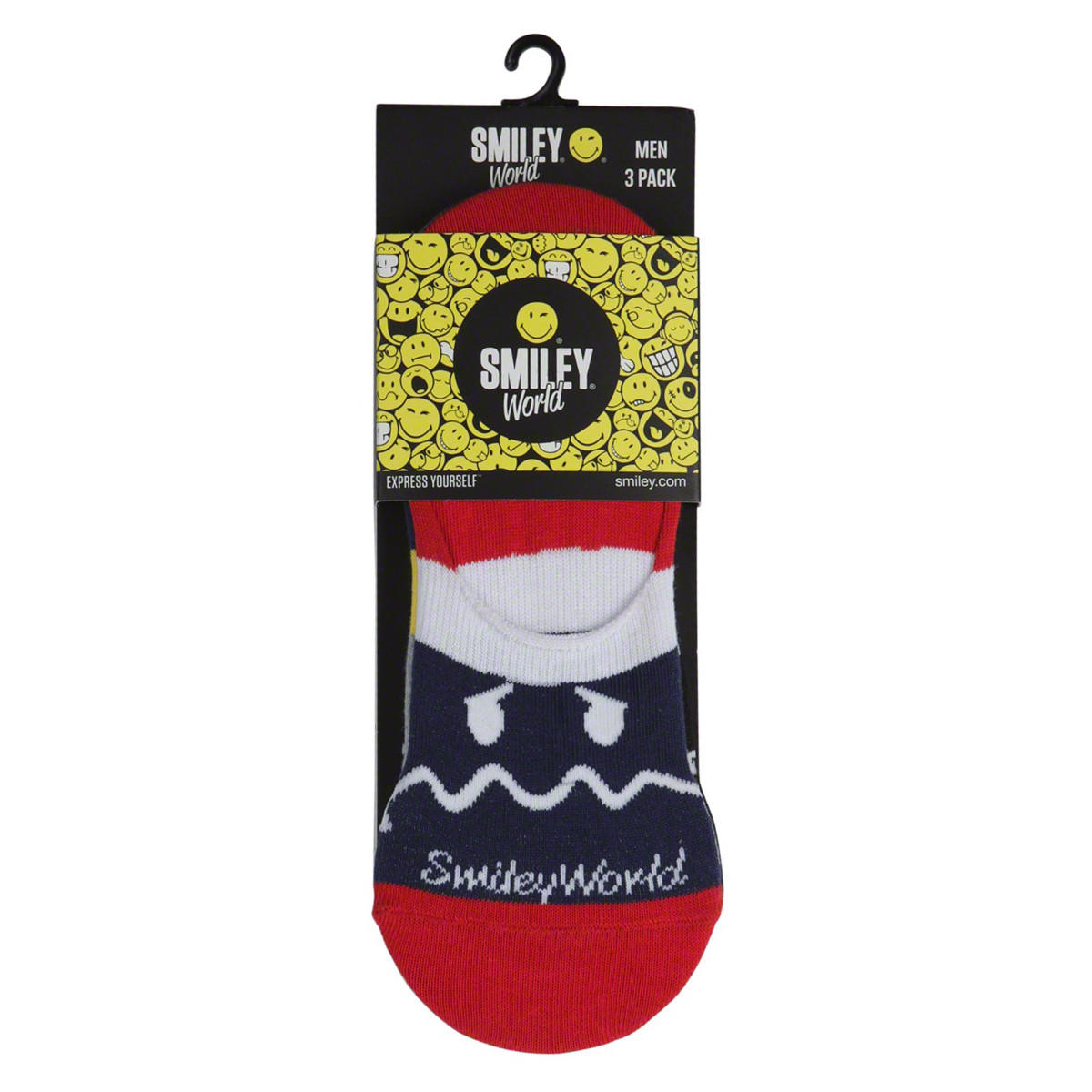 Smiley World Sock Liners- Set of 3-men-socks-image-2