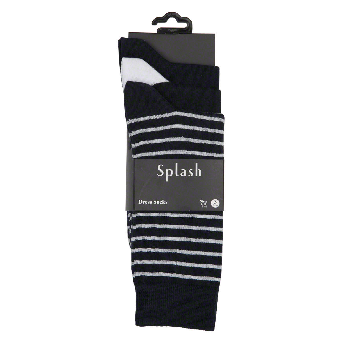 Striped Crew-length Socks - Set of 3-men-socks-image-1
