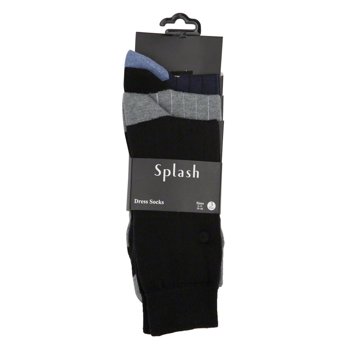 Striped Crew-length Socks - Set of 3-men-socks-image-2