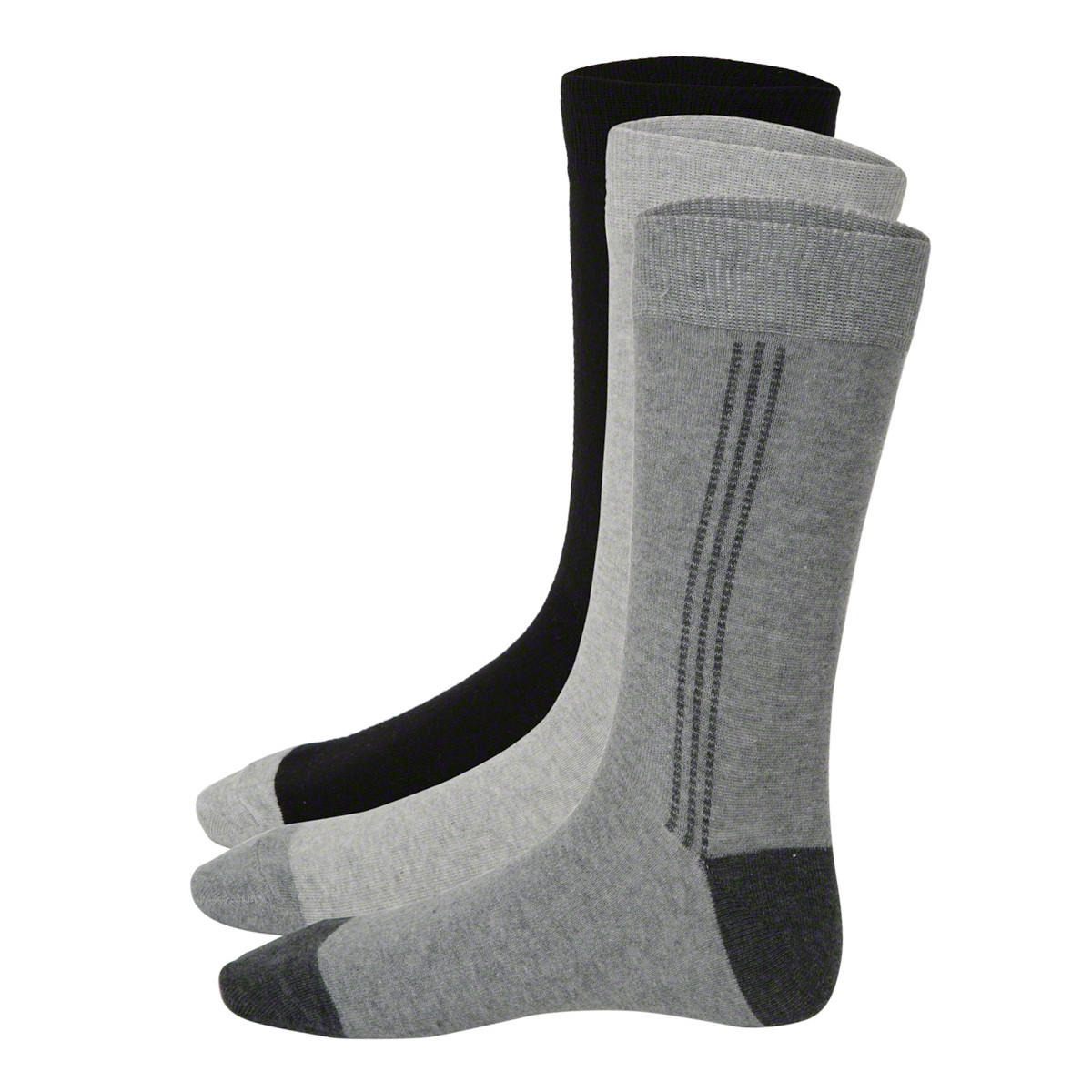 Printed Crew-length Socks - Set of 3-men-socks-image-2