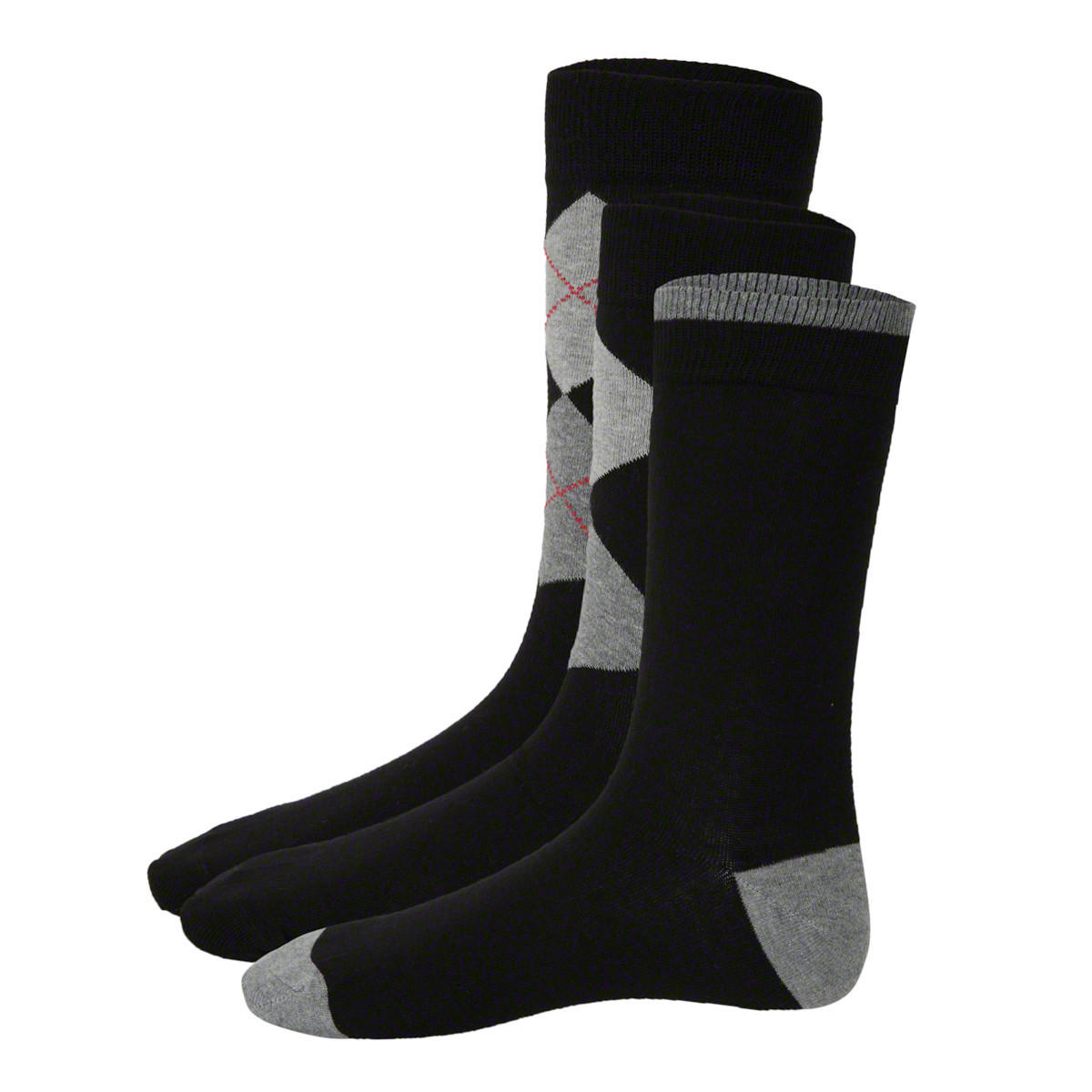 Crew-length Socks - Set of 3-men-socks-image-1