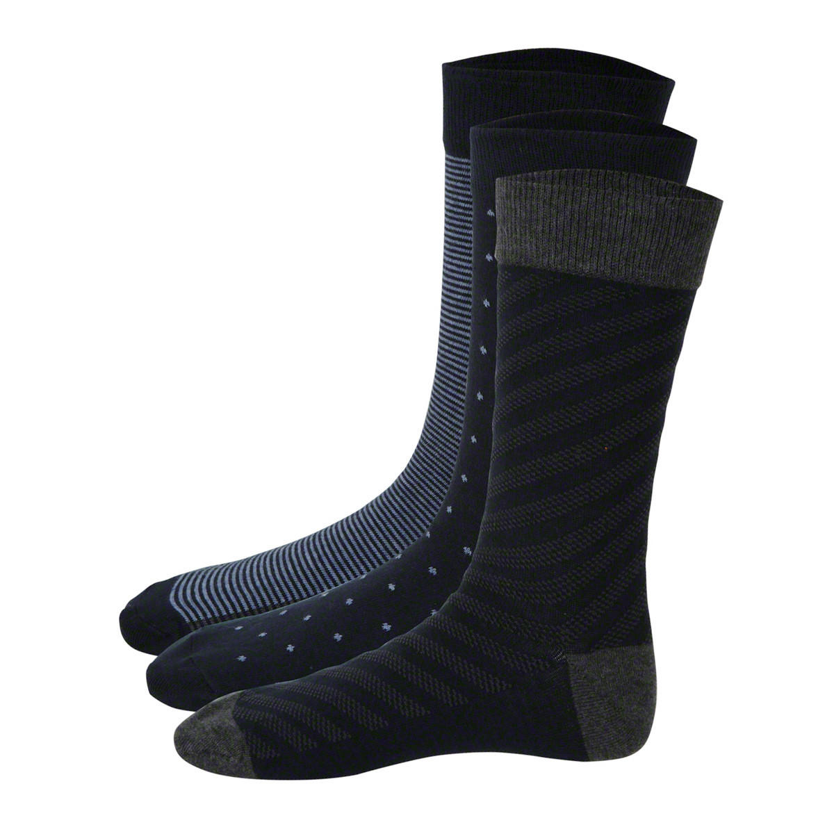Crew-length Socks - Set of 3-men-socks-image-1