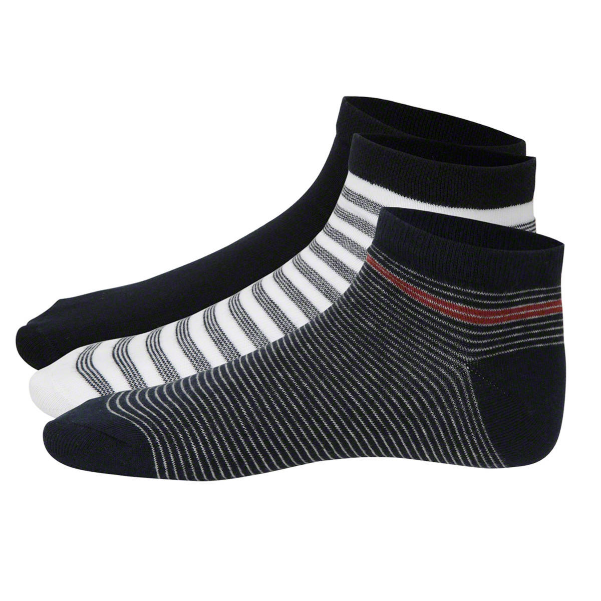 Ankle-length Socks - Set of 3-men-socks-image-1