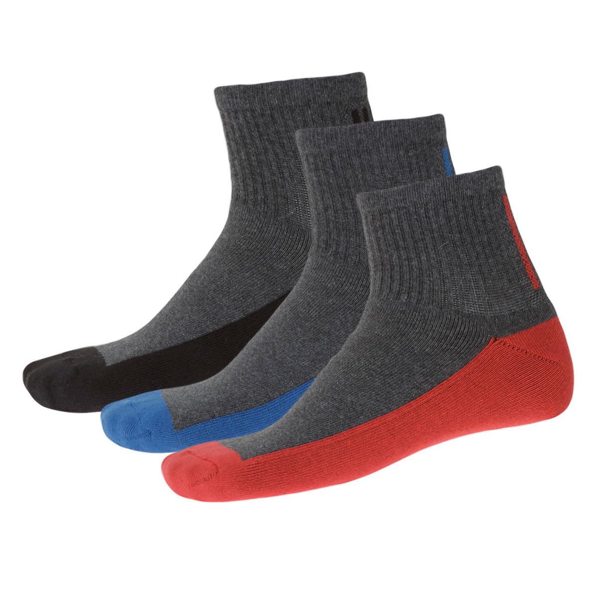 Printed Trainer Socks - Set of 3-men-socks-image-5