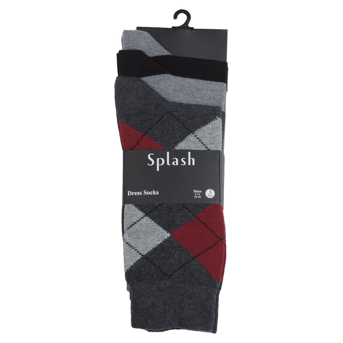 Printed Ankle Socks - Set of 3-men-socks-image-1