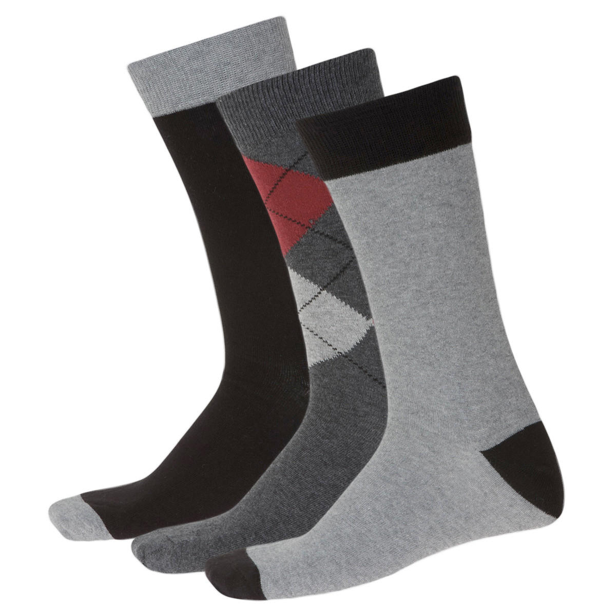Printed Ankle Socks - Set of 3-men-socks-image-5