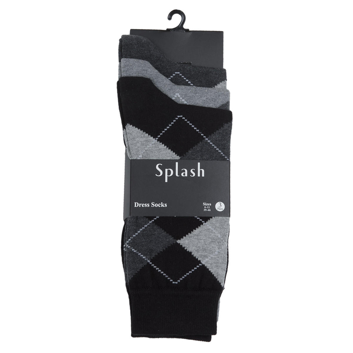 Printed Ankle Socks - Set of 3-men-socks-image-1