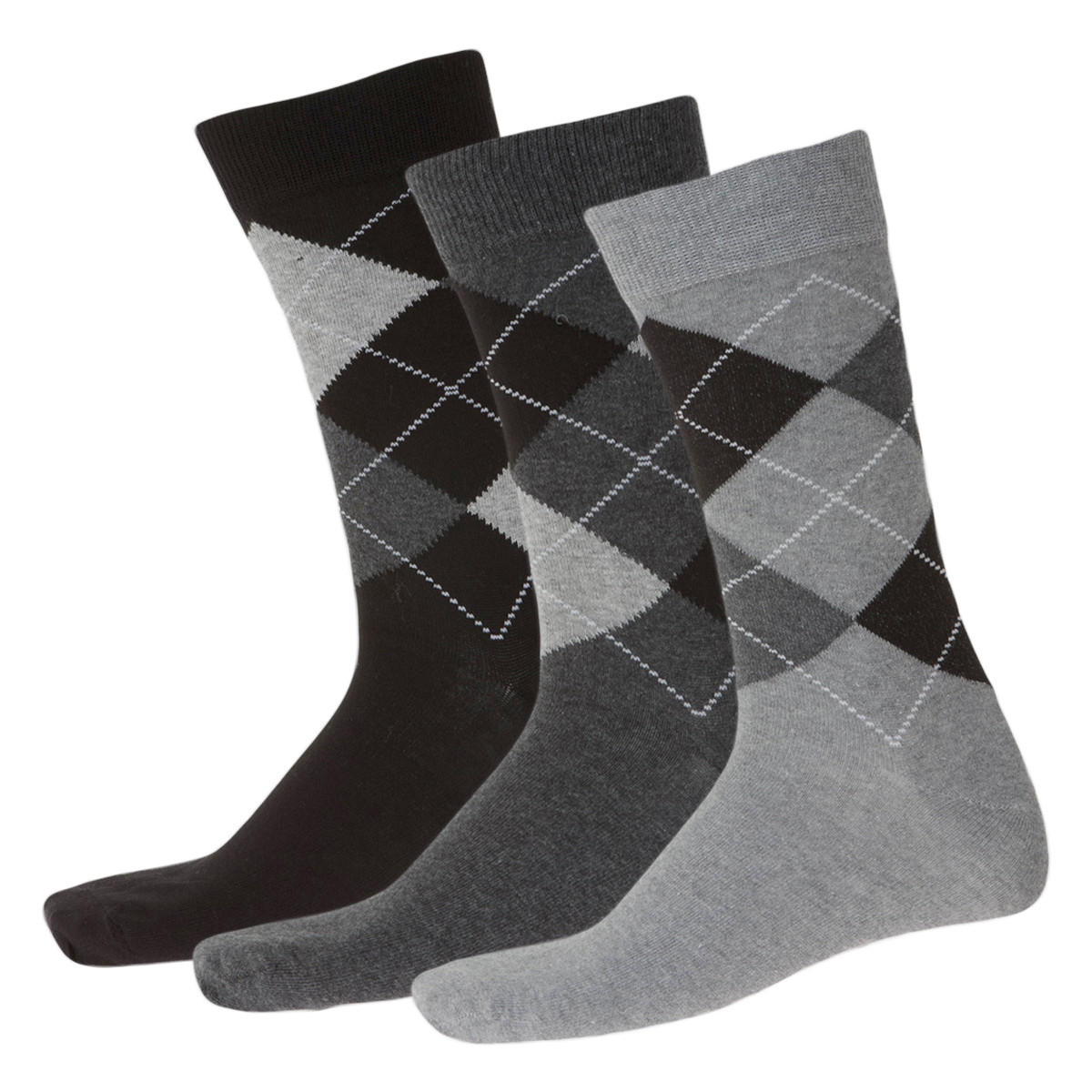 Printed Ankle Socks - Set of 3-men-socks-image-5
