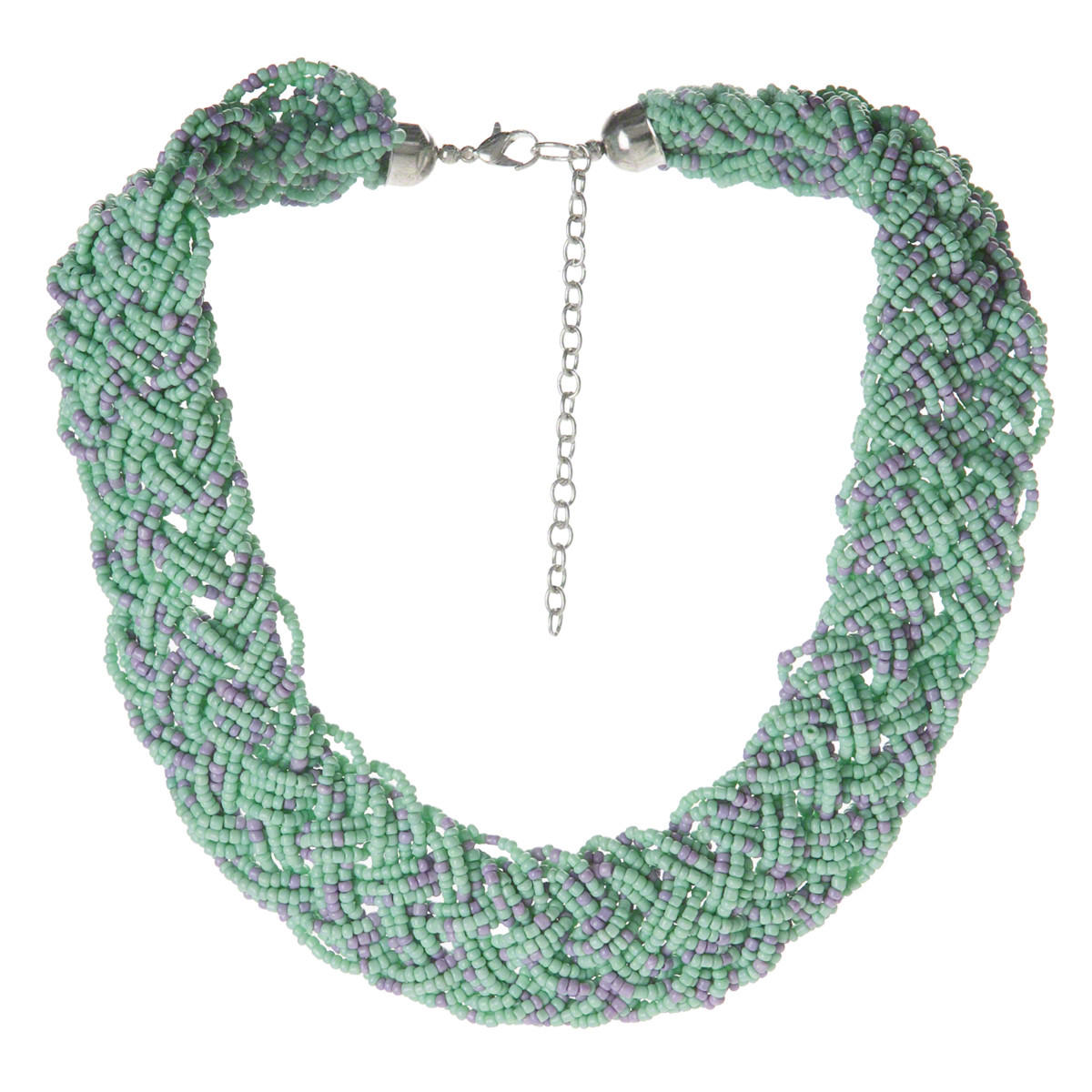 Braided Bead Necklace-women-watchesandjewellery-jewellery-necklacesandpendants-image-1