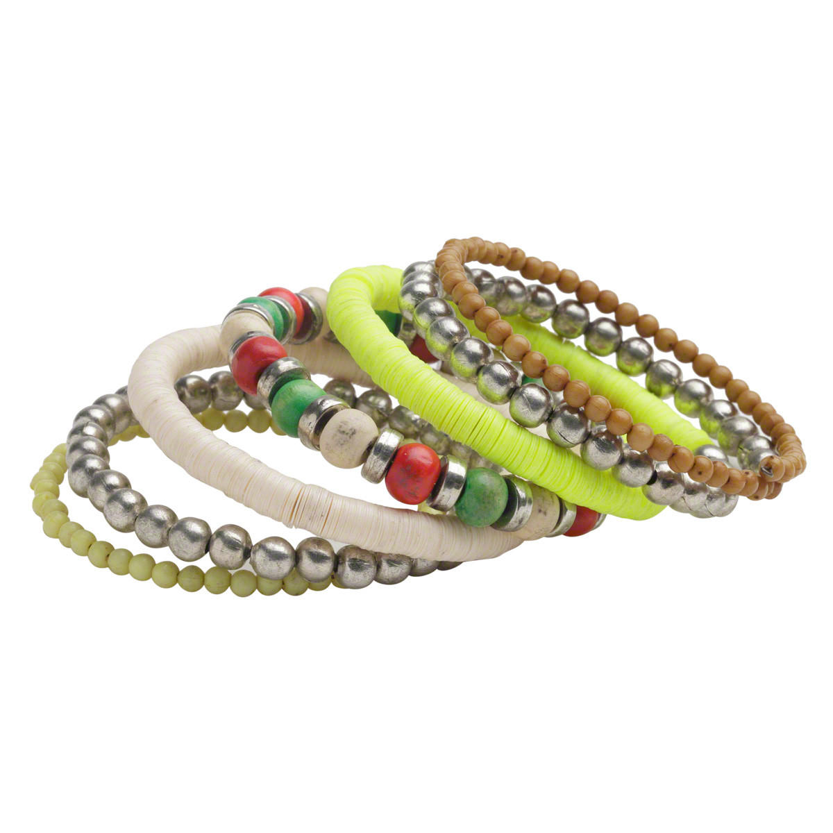 Beaded Spiral Bracelet-women-watchesandjewellery-jewellery-banglesandbracelets-image-2